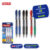 Pilot G-207 Retractable Gel Rollerball Medium - 2BLACK 2BLUE 1RED 1GREEN + Tipp-Ex Correction Pen � 8 ml, - Pack of 3