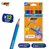 Bic Ecolution Kids Evolution Coloured Pencils - Pack of 12