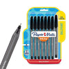 Paper Mate InkJoy 100ST Ballpoint Stick Pens, Black , Pack of 8 + BIC 4-Color Shine Ballpoint Pen 3-Count