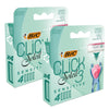 BIC Click 3 Soleil Sensitive Women's Razor Refills - 1 Box of 4 Blades