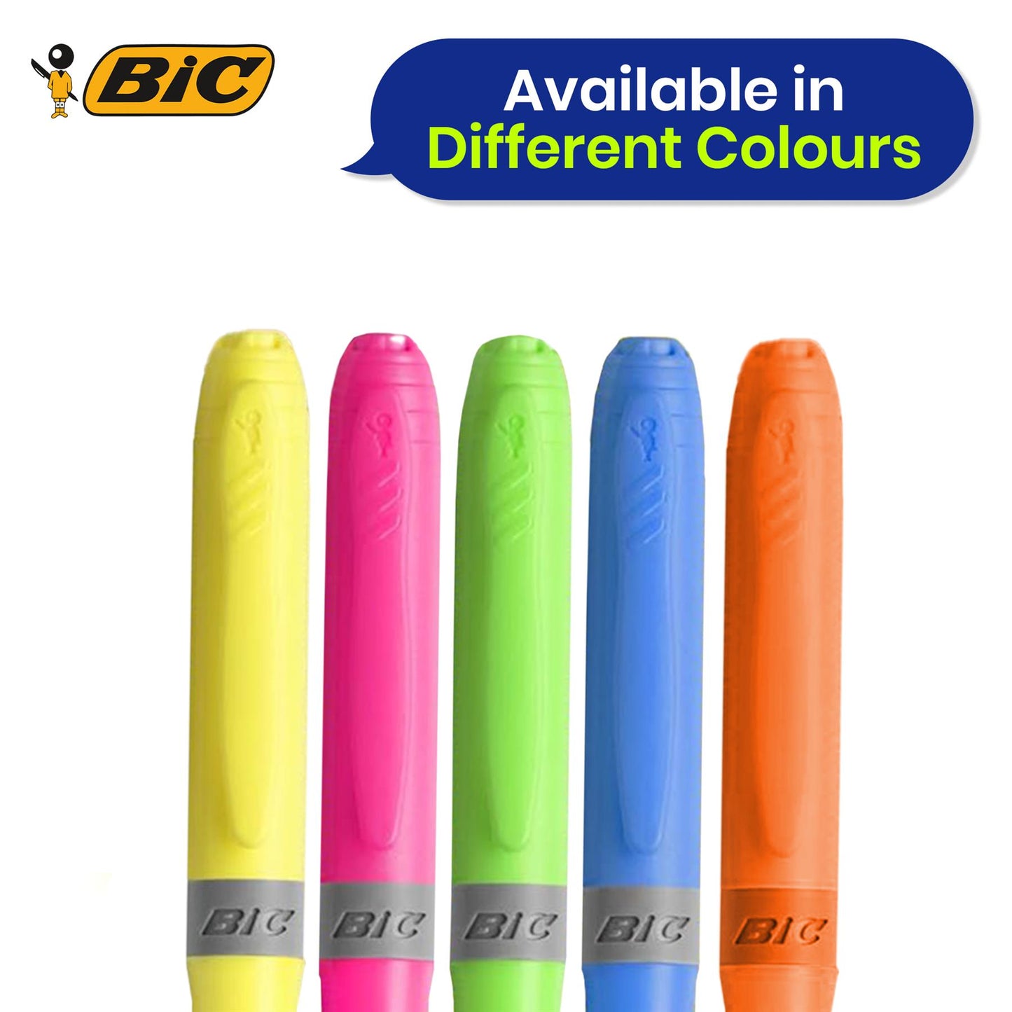 8 Pack BIC Intensity Fineliners Medium Point, 5 Pack Highlighter Grip, & 3 Pack Pukka To-Do Pads