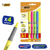 3x Pukka Jotta 200 Pages Colour & BIC Highlighter Grip 4 Pack & Paper Mate Flair 4 Pack & BIC 4-Colour Grip 3 Pack