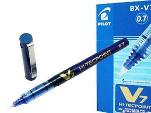 Pilot V7 Rollerball Pen 0.7mm Needle Tip Blue - Pack of 1 - 1 to 36 Packs