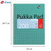 Pukka Pad 3x A4 Jotta Notebook & Pilot 6x G2 Assorted Pens Ideal for School and Office Use