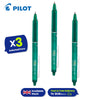 Pilot Frixion Clicker Erasable Pens 0.7mm 3 Pack, 7 Colours  BX V5 High Tech Rollerball Pen & 4 Pack Paper Mate Flair Pens