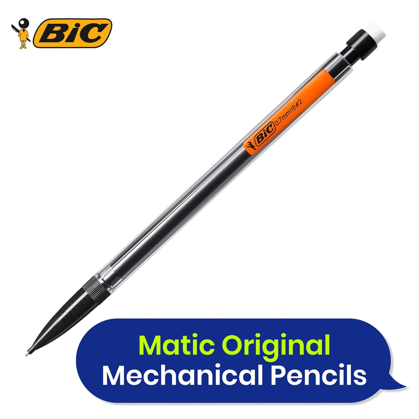 BIC 12x Matic Pencils & 4 Colours Pen with HB Lead & 6x 4 Colours Assorted Pens