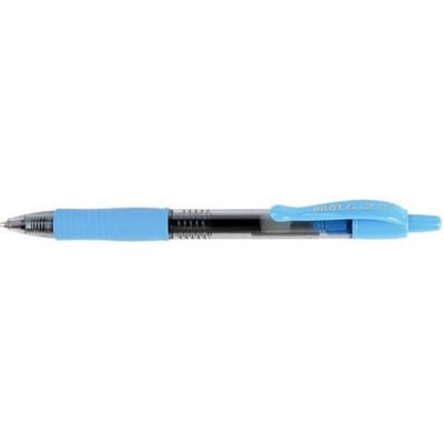 Pilot G-207 Retractable Gel Rollerball Medium Light Blue - Pack of 1 - 1 to 36 Packs