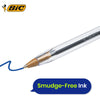 Bic Cristal Original Ballpoint Pens PACK OF 8 + Pukka Pad Jotta A5 Notebook PACK OF 12