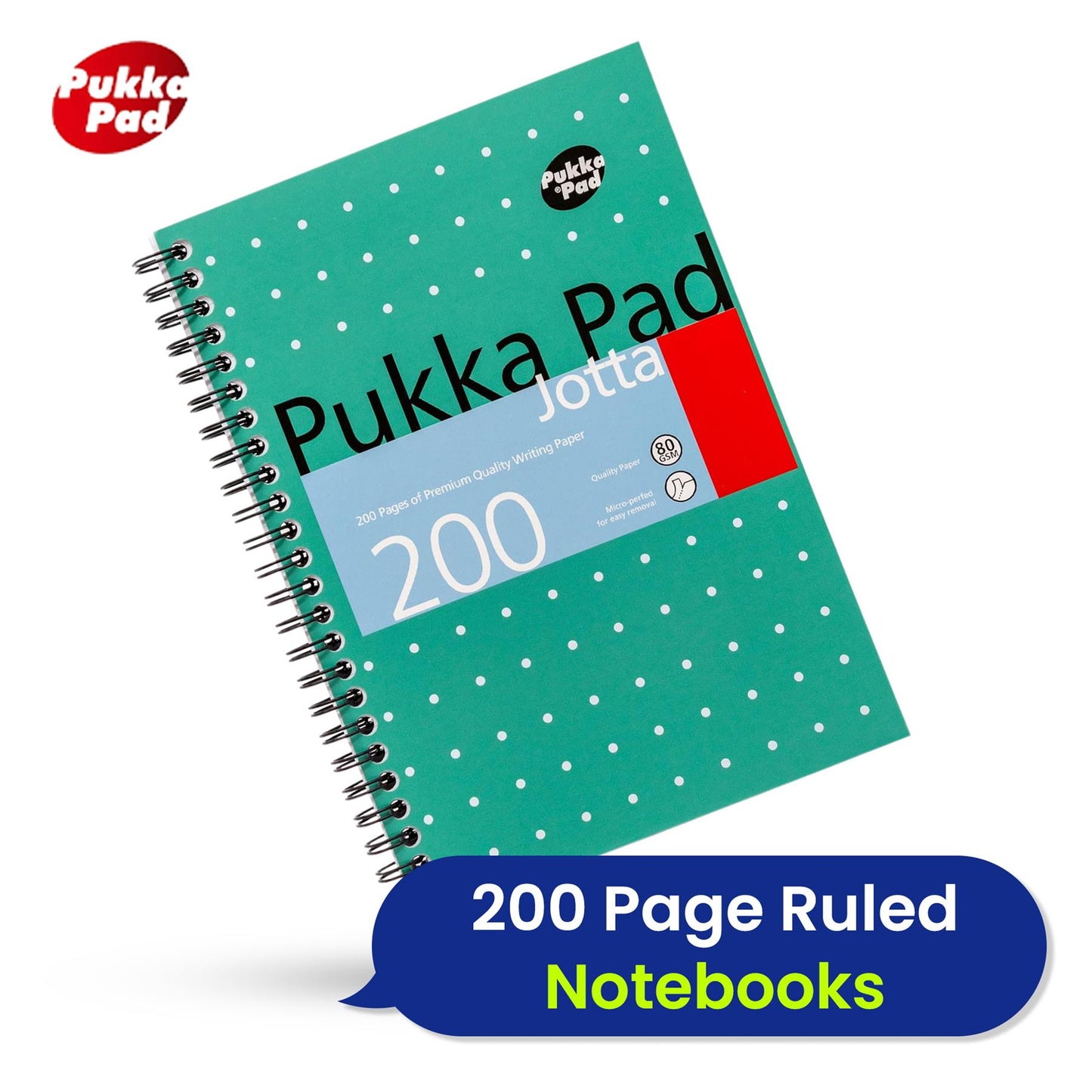 Pukka Pad 3x Things to Do Pads & 4x A4 Jotta Notebooks for Organising Tasks Note-taking School or Office Use