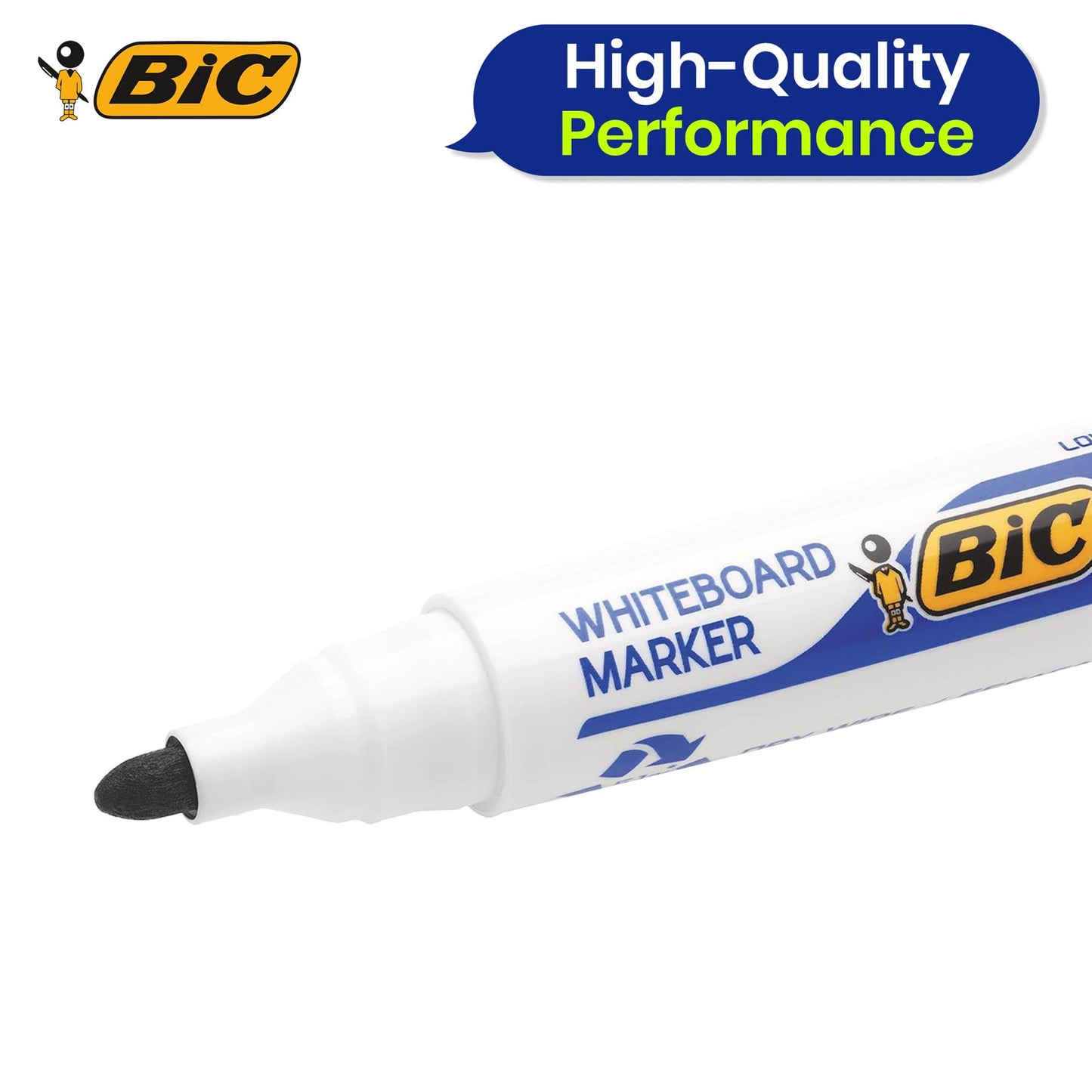 Bic Whiteboard Marker Pen, Pack of 4 +  BIC Matic Combos Mechanical Pencils 0.7 mm Pack of 10