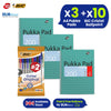 Pukka Pad 3x A4 Jotta Notebook 200 Pages & 10x BIC Cristal Original Ballpoint