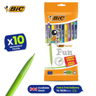 BIC Matic Combo Mechanical Pencils (Value Pack of 8, Plus 2 Free)