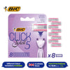 BIC Click 5 Soleil Sensitive Razor 8 Refill for Comfort Shave