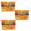 BIC Kids Felt Tip Pens with Medium Blocked Tip 24 Colours