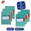 3x Pukka Pad A5 & A4 Jotta Books 3 Packs, Green, Perforated Edges, Ideal for Note Taking