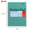 Pukka Pad, A4 Metallic Jotta Book 3 Pack � 21 x 30cm + BIC Gel-ocity Quick Dry Ballpoint Pens, Medium Point (0.7 mm) and Fast Drying Black Colour Ink, Box of 12