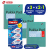 Pukka Pad 3x A4 Jotta Notebook & 3x Tipp-Ex Mini Mouse Correction Tape Ideal for School and Office Use