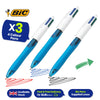 3x Pukka Jotta 200 Pages Colour & BIC Highlighter Grip 4 Pack & Paper Mate Flair 4 Pack & BIC 4-Colour Grip 3 Pack