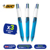 3x BIC 4 Colours Medium Point & 3x BIC Pro Ballpoint & 3x Gel-ocity Black & 3x BIC 4 Colours Grip, 0.4 mm Pens