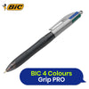 Bic 4-Colours Grip Pro Ballpoint - Single Pen