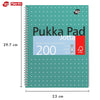 Pukka Pad 3x A4 Jotta Notebook & 3x Tipp-Ex Pocket Mouse Correction Tape Ideal for School and Office Use