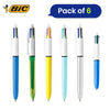 BIC 12x Matic Pencils & 4 Colours Pen with HB Lead & 6x 4 Colours Assorted Pens