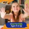 BIC Kids Felt Tip Pens with Medium Blocked Tip 24 Colours