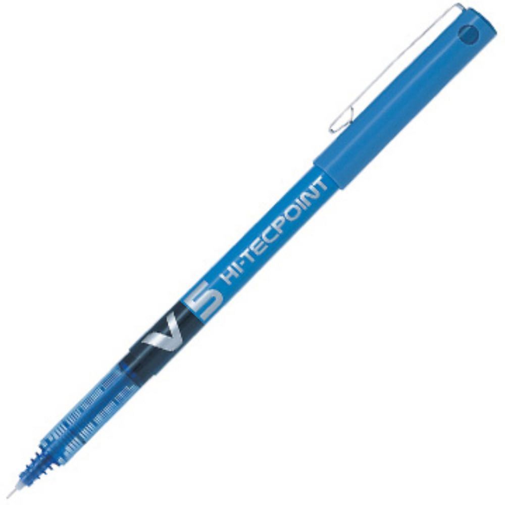 Pilot V5 Liquid Ink Rollerball Fine Value Pack Blue Single Pen - 1 to 36 Packs