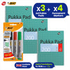 Pukka Pad 3x A4 Jotta Notebook & 4x BIC Marking 2000 Permanent Marker Ideal for School and Office Use