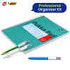 Pukka Pad 3x A4 Jotta Notebook & Pack of 3 BIC 4 Colours Pen Shine & Fluo Ideal for School and Office Use