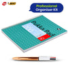 Pukka Pad 3x A4 Jotta Notebook & BIC 4 Colours Pens Rose Gold Pack of 3 Ideal for School and Office Use