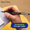 Papermate Flair Felt-Tip Pen Bundle Black and Red Packs of 4 Each