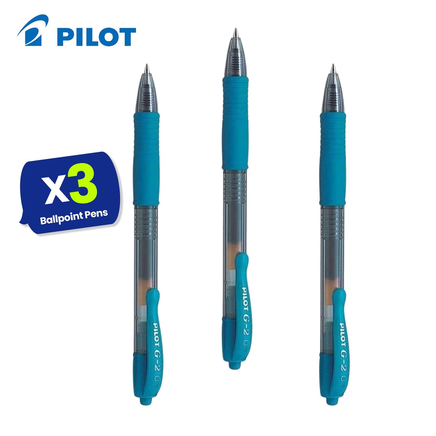 10x BIC Matic Mechanical Pencils & 3x Pilot G2 07 Light Blue Gel Ink Pens for Professional Use