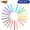 BIC Kids Coloring Pens 24 Pack, Pastel Pukka A4 Notebooks 3 Pack & BIC Whiteboard Markers 4 Pack