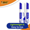 BIC Dual Tip Ink Eraser Rubber with Precision Ink Removal for Home & Office