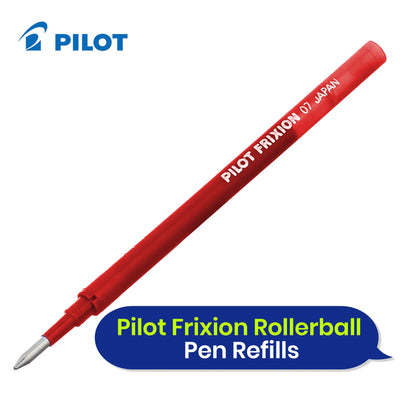 Pilot 6x Frixion Pens Refills Erasable Gel Ink for Smooth Writing Notes & Plans