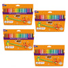 BIC Kids Felt Tip Pens with Medium Blocked Tip 24 Colours