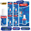 BIC Tipp-Ex Pocket Mouse Pack of 10 & 5x TIPP-EX Rapid Foam Correction Fluid White